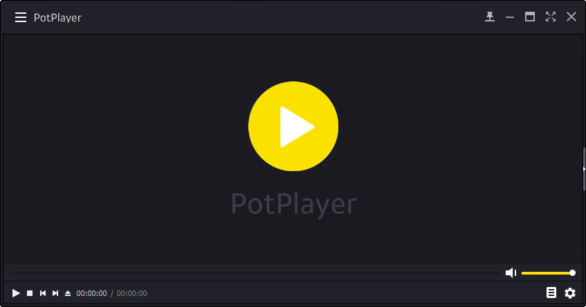 PotPlayer 软件界面示意图